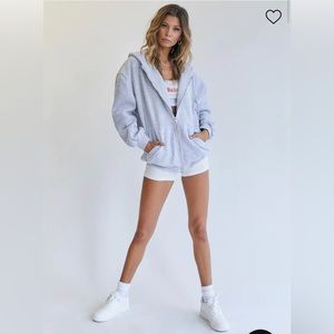 Princess Polly Florida Zip Up Sweatshirt